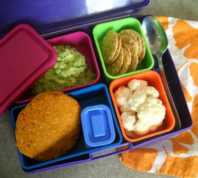 Packing a Healthy School Lunch with Teriyaki Veggie Cakes - The Spunky ...