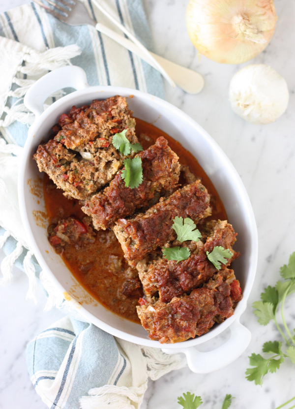 Mexican Meatloaf from Juli Bauer's Paleo Cookbook - The Spunky Coconut